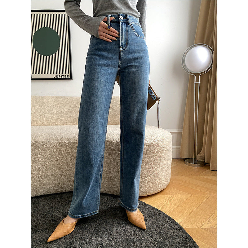 Chloe Classic High-Waisted Wide Leg Jeans