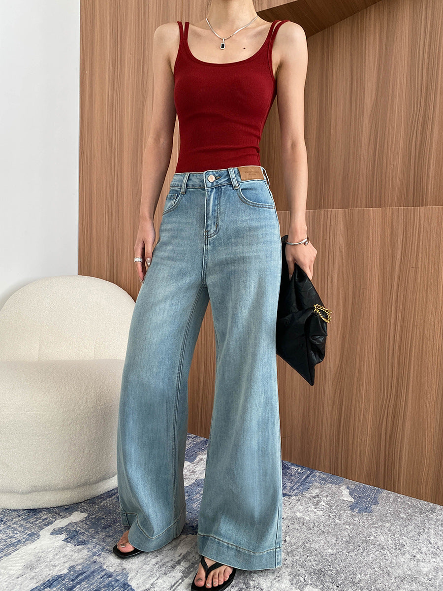 Sophie Loose High-Waisted Flared Wide-Leg Jeans
