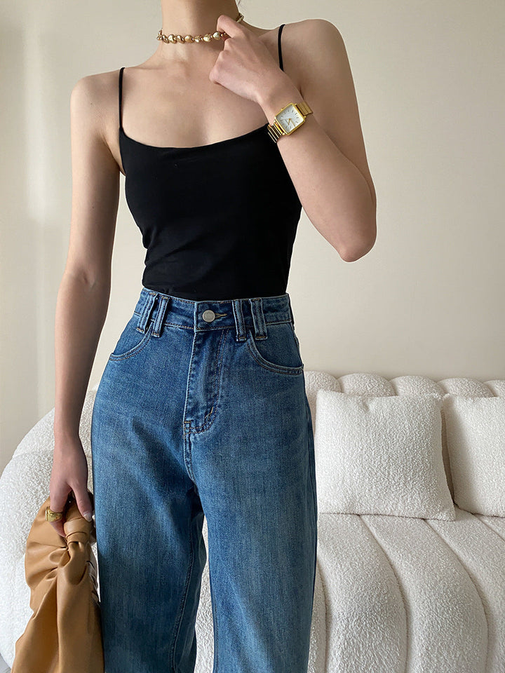 Caroline Slim Off-Shoulder Tank Top