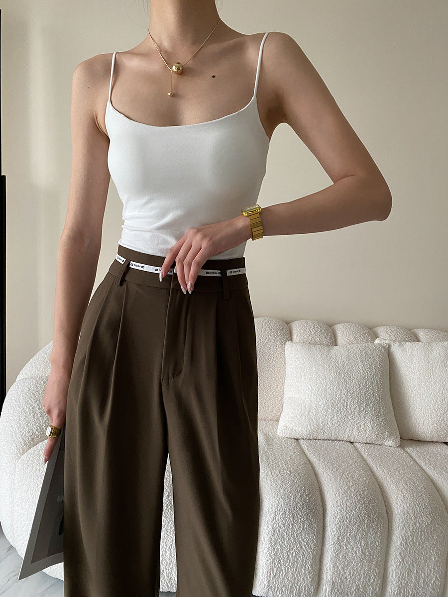 Caroline Slim Off-Shoulder Tank Top