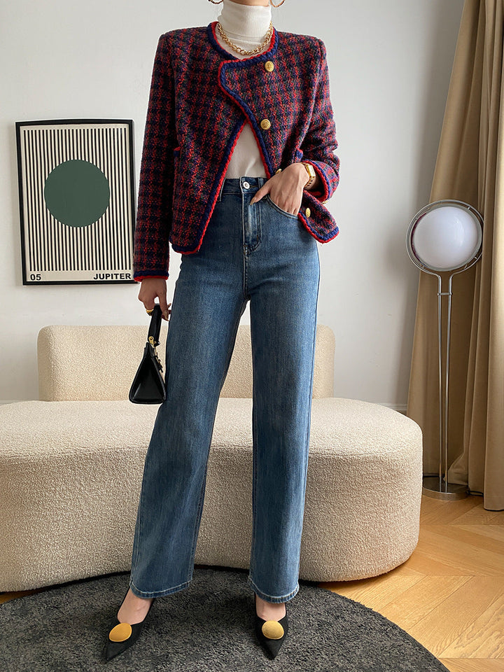 Chloe Classic High-Waisted Wide Leg Jeans