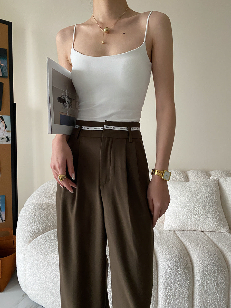 Caroline Slim Off-Shoulder Tank Top