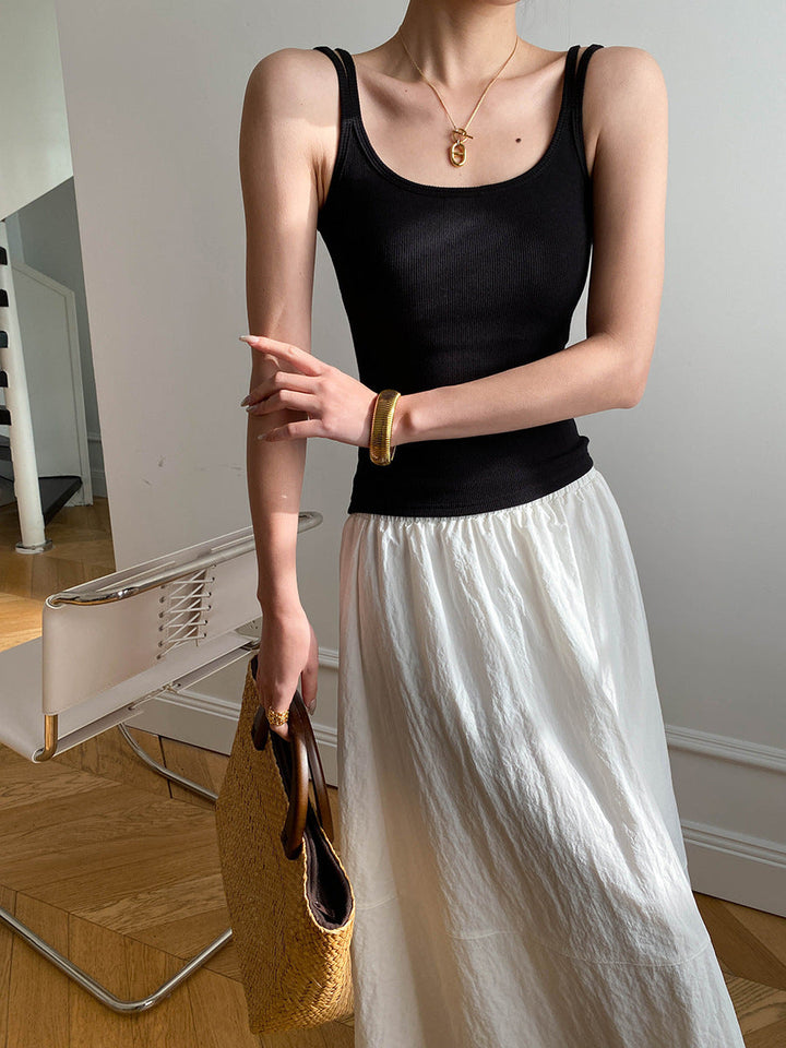 Molly Slim U-Neck Tank Top