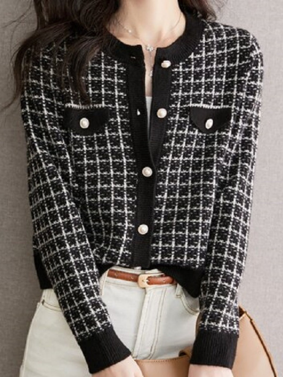 French-style Chic Cardigan