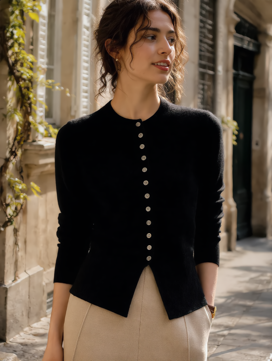 Lauren Vintage Slim Knitted Cardigan