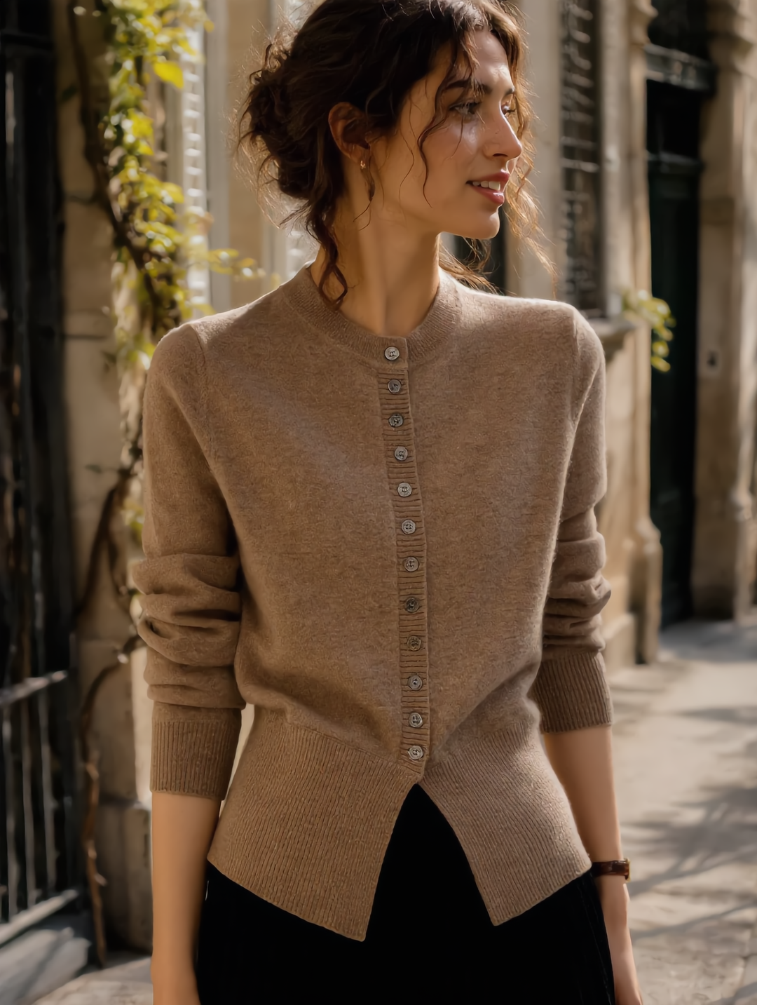 Lauren Vintage Slim Knitted Cardigan